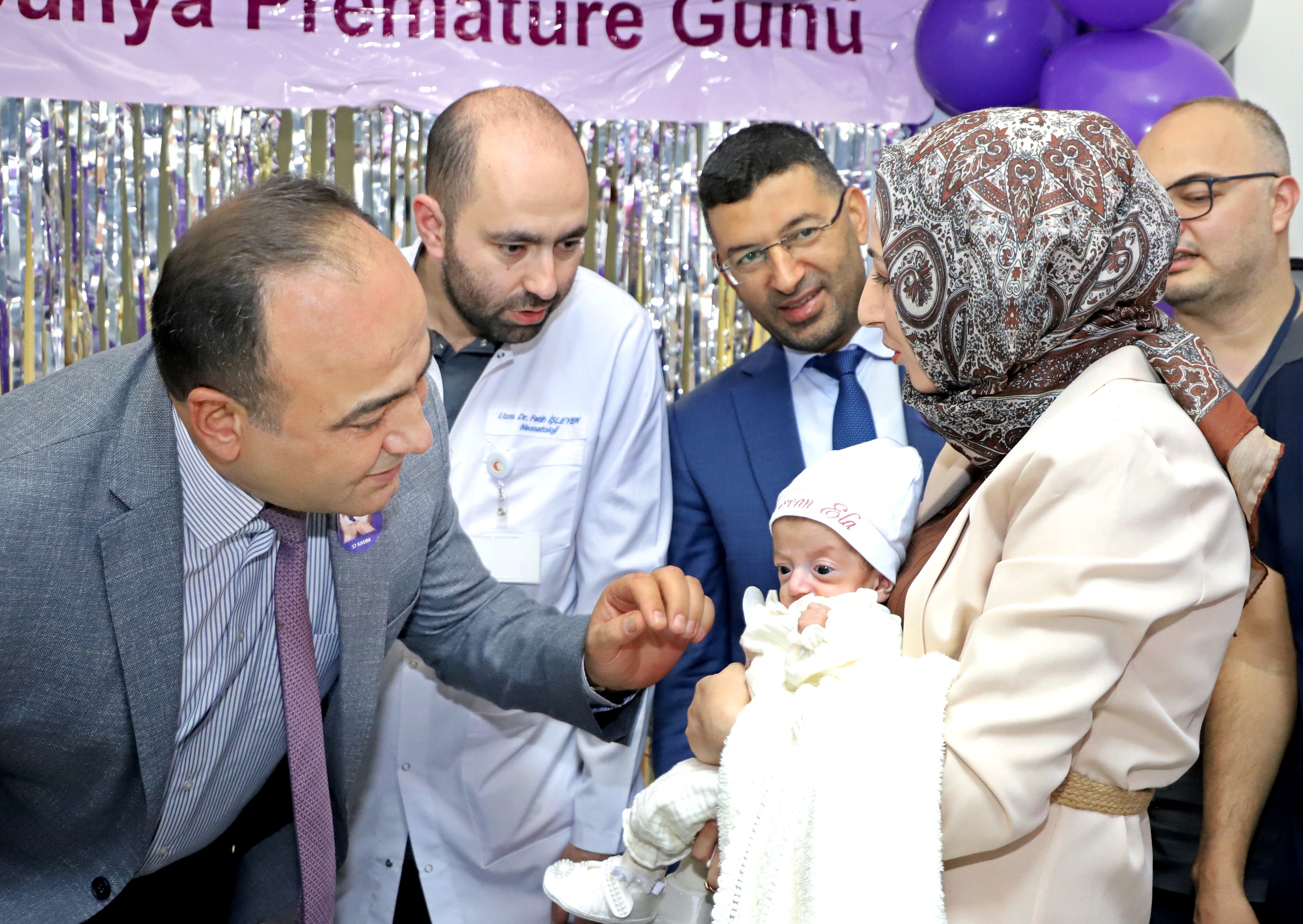 ŞANLIURFA’DA PREMATÜRE BEBEKLER İÇİN ANLAMLI BULUŞMA: DUYGU DOLU ANLAR YAŞANDI
