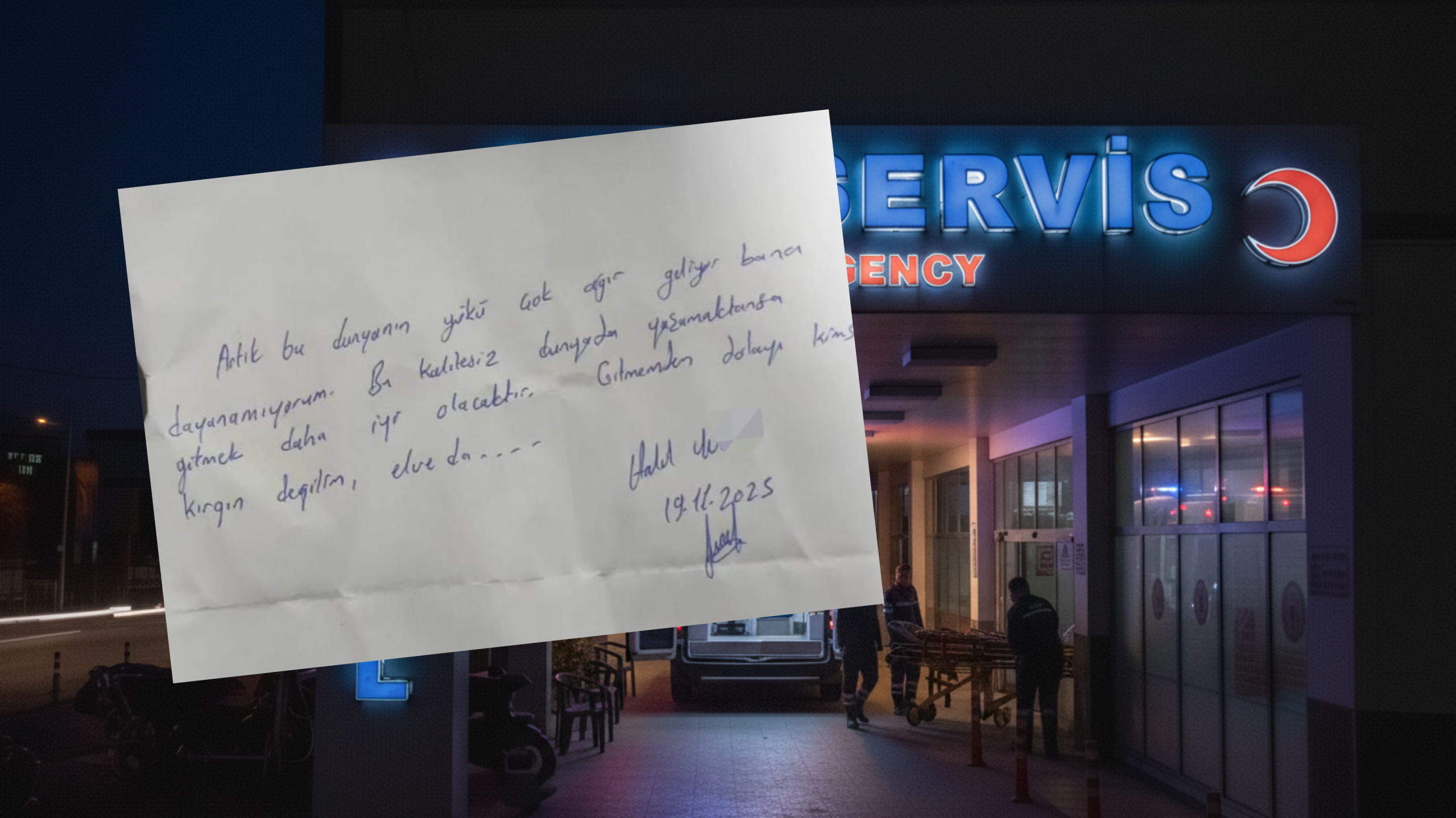 ŞANLIURFA’DA ÇEVİK KUVVET ÖNÜNDE ŞOK OLAY! GENÇ ADAM VEDA MEKTUBU YAZIP KENDİNİ VURDU