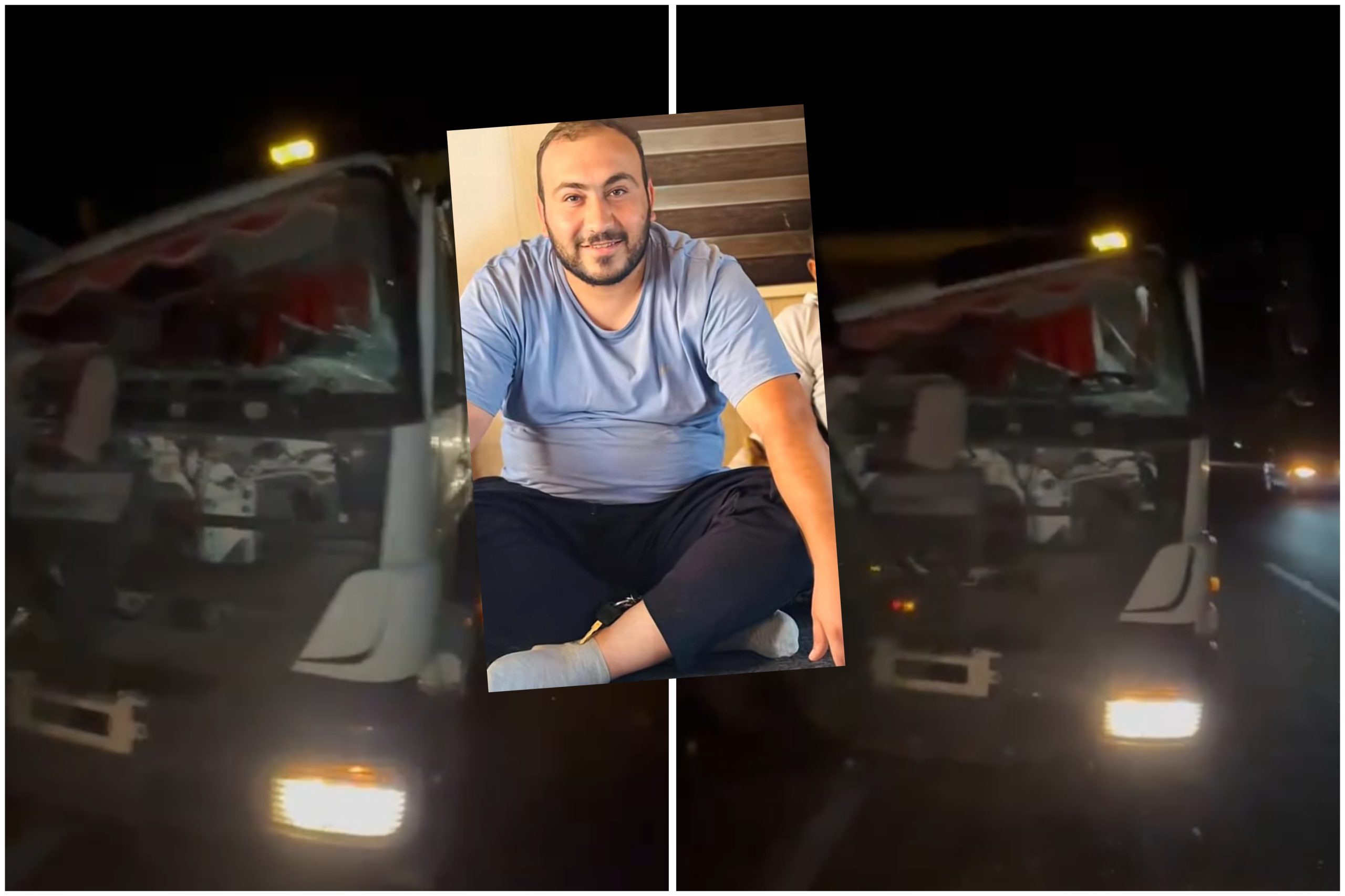 BİRECİK’TE FECİ KAZA! AKARYAKIT YÜKLÜ TIRA ÇARPAN KAMYON CAN ALDI