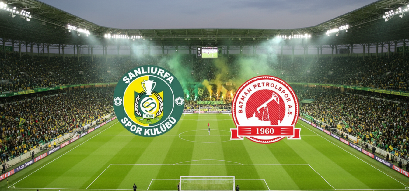 ŞANLIURFASPOR–BATMAN PETROLSPOR MAÇI BAHİS SORUŞTURMASI NEDENİYLE ERTELENDİ!