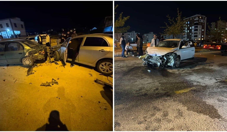 KARAKÖPRÜ’DE 5 ARAÇLI ZİNCİRLEME KAZA: FACİA UCUZ ATLATILDI