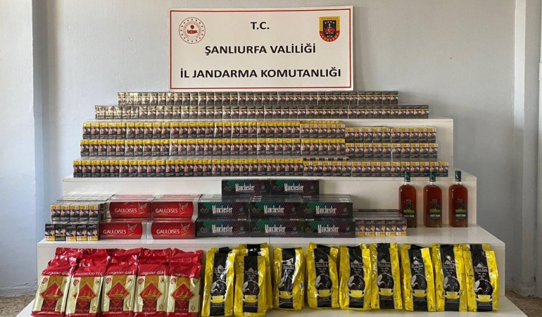 ŞANLIURFA’DA KAÇAK TÜTÜN VE ALKOL OPERASYONU: 15 ŞÜPHELİ HAKKINDA İŞLEM