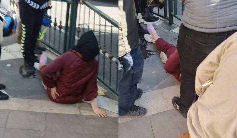 ŞANLIURFA’DA BELEDİYE OTOBÜSÜ YAYAYA ÇARPTI: 1 YARALI