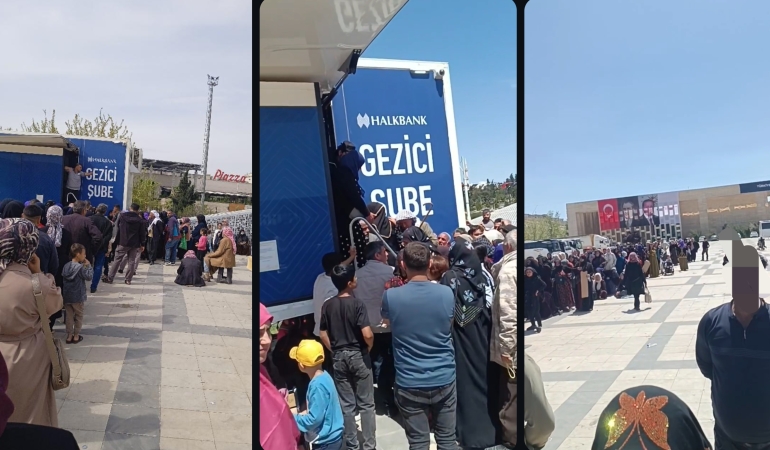 ŞANLIURFA’DA UZUN KUYRUKLARA NEDEN OLAN AİLE KARTI DAĞITIM YERLERİ ARTTIRILDI