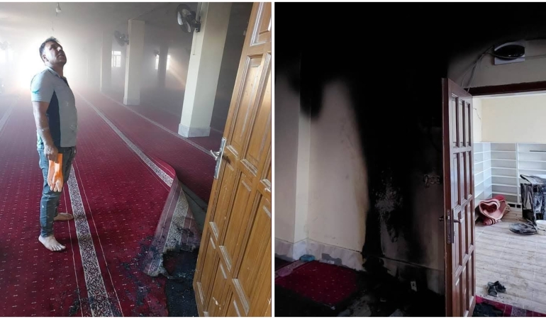 ŞANLIURFA’DA TAZİYE EVİNDE YANGIN: MADDİ HASAR MEYDANA GELDİ