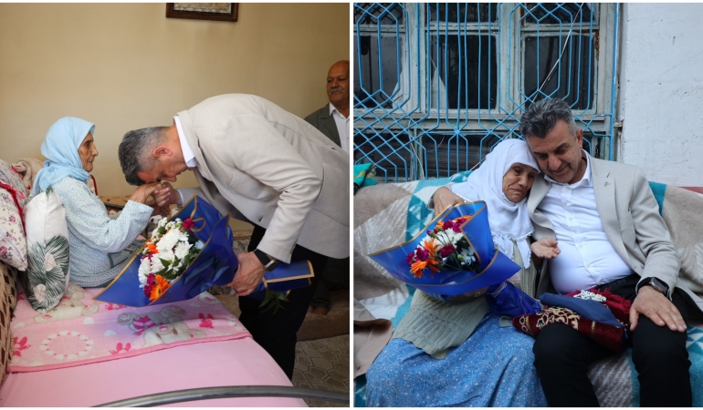 AK PARTİ ŞANLIURFA İL BAŞKANI GÜNBEGİ’DEN ANNELER GÜNÜ’NDE ANLAMLI ZİYARET