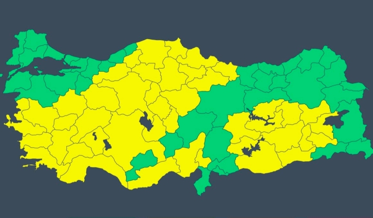 METEOROLOJİ’DEN KUVVETLİ YAĞIŞ UYARISI: ŞANLIURFA DA ETKİLENECEK