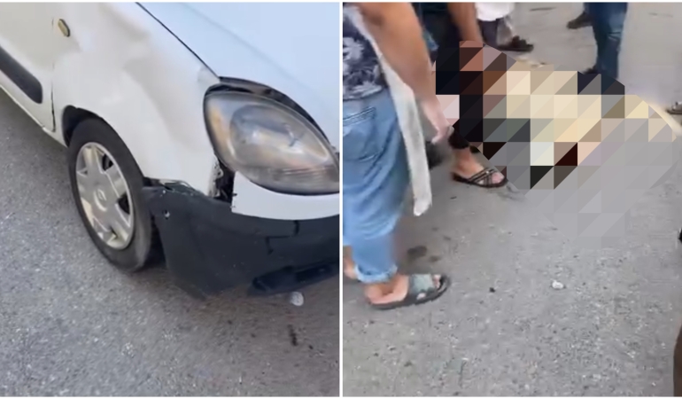 ŞANLIURFA’DA İLGİNÇ OLAY: ÇATIDAN DÜŞEN KOYUN OTOMOBİLİN ÜZERİNE DÜŞTÜ