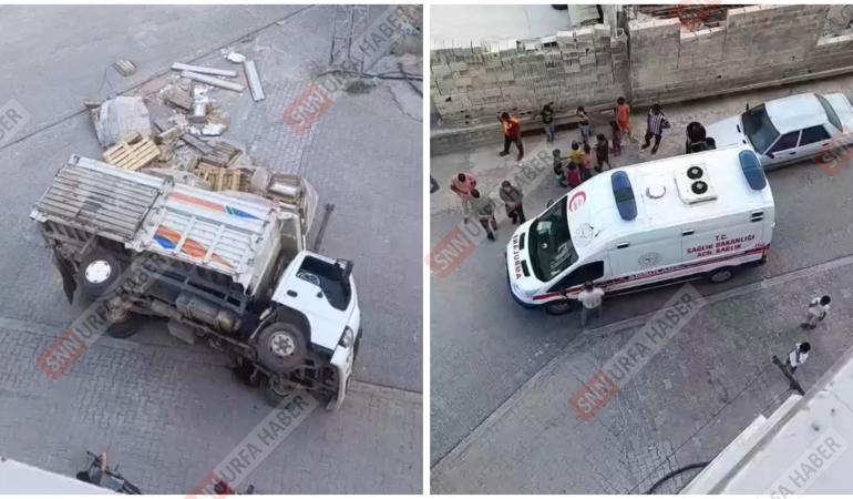 ŞANLIURFA’DA KAMYONET DEVRİLDİ! VATANDAŞLAR AYNI NOKTA İÇİN ÇÖZÜM İSTEDİ