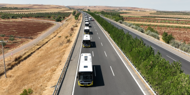 BÜYÜKŞEHİR, ULAŞIM FİLOSUNU 30 YENİ OTOBÜSLE GÜÇLENDİRDİ (3)