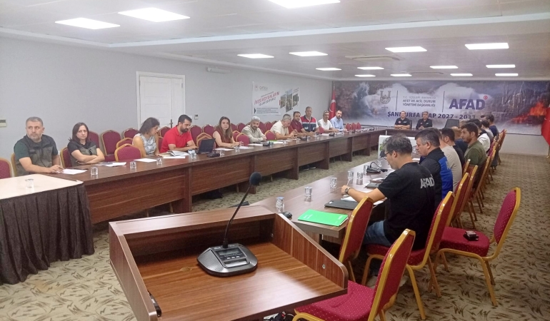 ŞANLIURFA’DA AFETLERE KARŞI YENİ DÖNEM: 2027-2031 İRAP İÇİN İLK ÇALIŞTAY YAPILDI