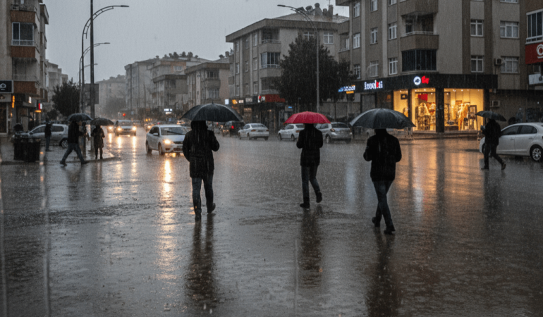 ŞANLIURFA’DA SONBAHAR KENDİNİ GÖSTERİYOR! YAĞIŞ GELİYOR