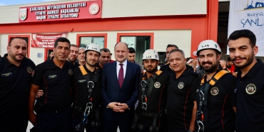 ŞANLIURFA’DA YENİ İTFAİYE İSTASYONU VE ŞUAK HİZMET BİNASI HİZMETE AÇILDI (3)