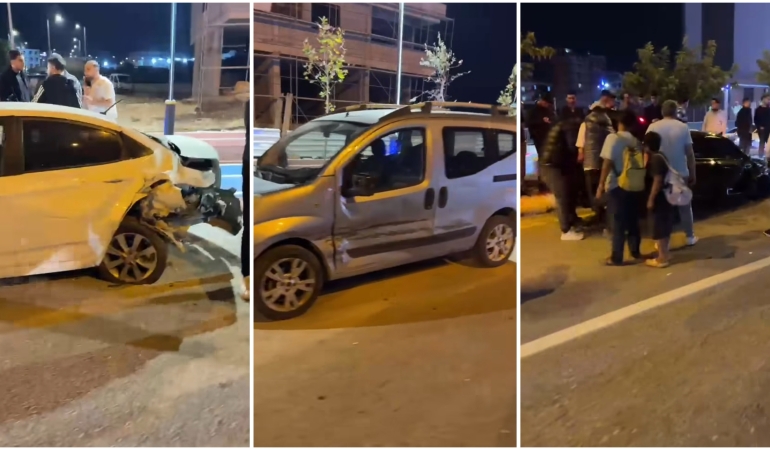 ŞANLIURFA’DA 6 ARAÇ BİRBİRİNE GİRDİ! 3 KİŞİ YARALANDI