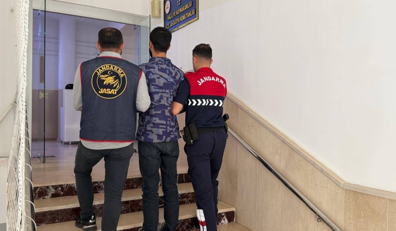 ŞANLIURFA’DA JANDARMADAN OPERASYON! HAPİS CEZASI BULUNAN ŞAHIS YAKALANDI