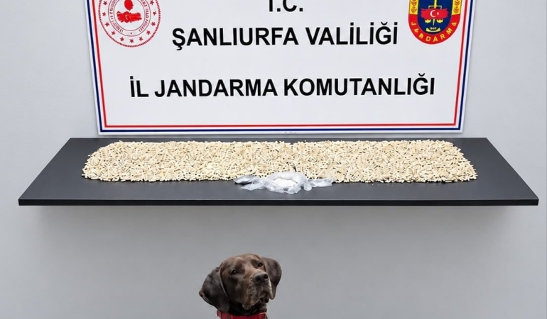 ŞANLIURFA’DA UYUŞTURUCU OPERASYONU! BİNLERCE CAPTAGON HAPI ELE GEÇİRİLDİ