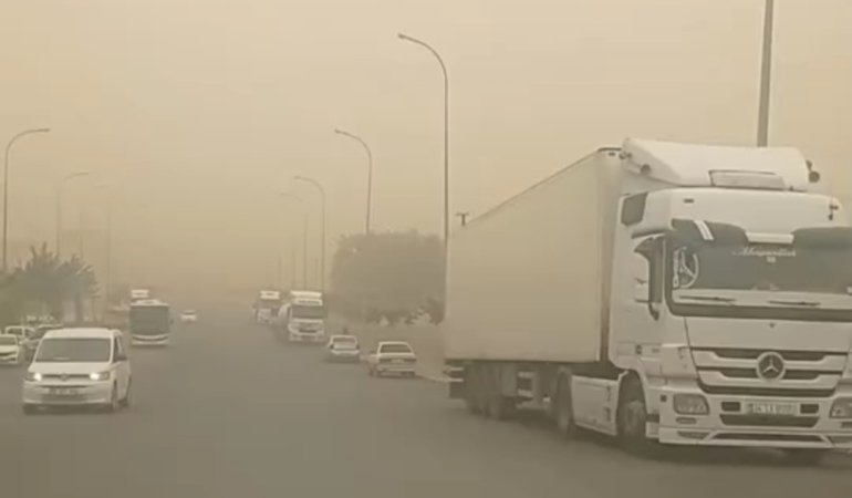 ŞANLIURFA’DA TOZ TAŞINIMI ALARMI! VALİLİKTEN VATANDAŞLARA UYARI
